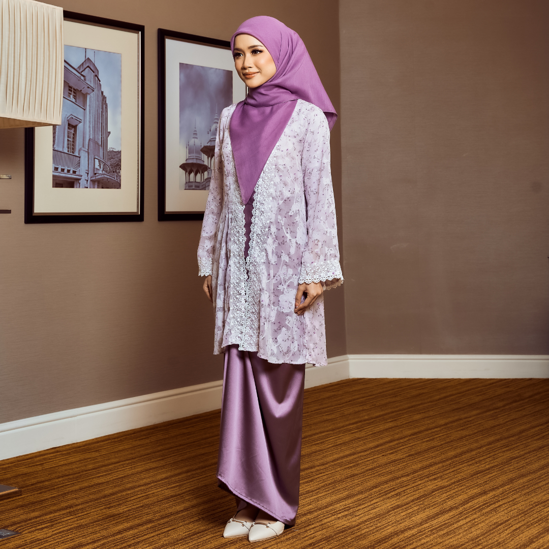 SET Kebarung Camelia Lilac Soft (FREE SHIPING)
