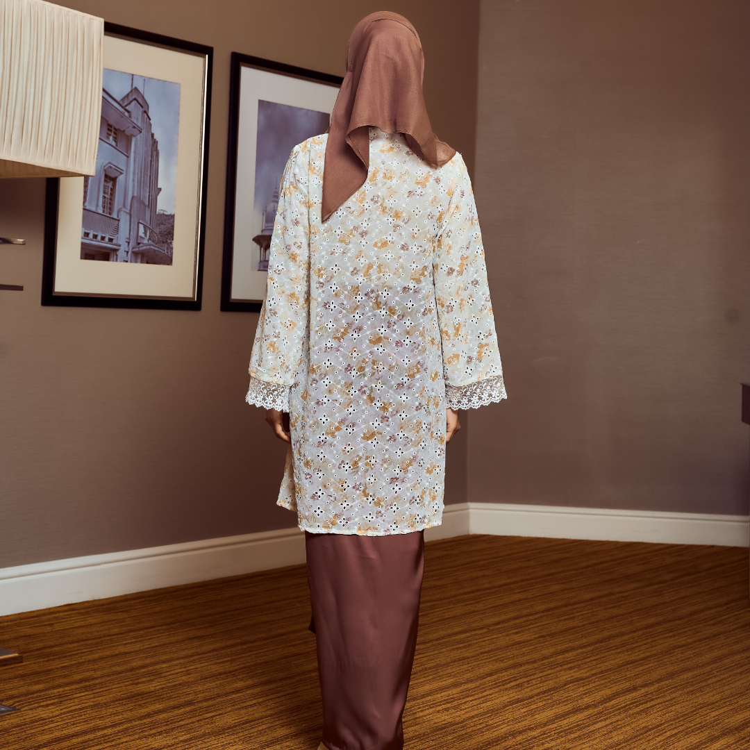 SET Kebarung Camelia Rose Brown (FREE SHIPING)