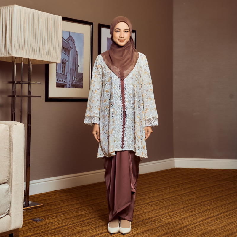 SET Kebarung Camelia Rose Brown (FREE SHIPING)