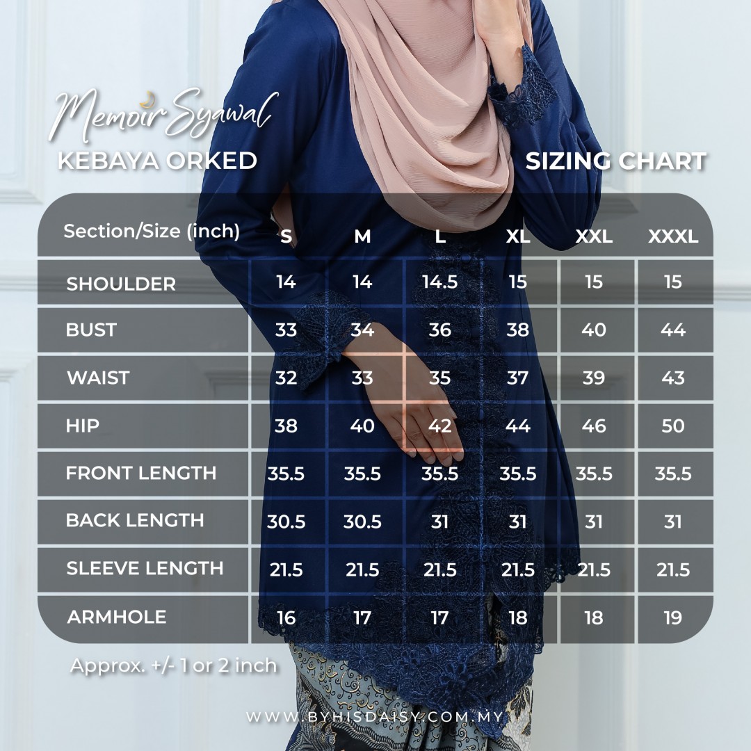 (TOP) AS-IS Kebaya Orked