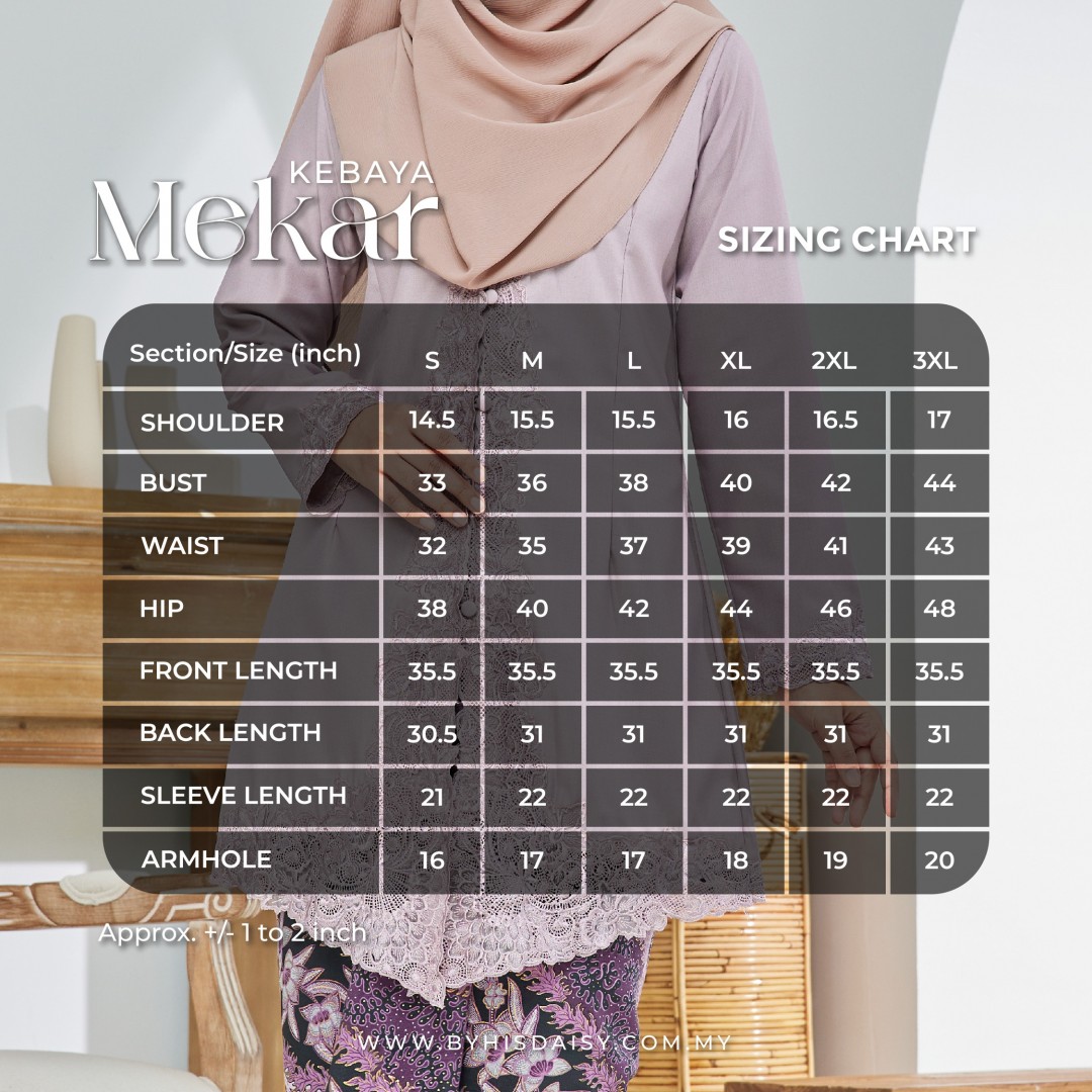 (TOP) AS-IS Kebaya Mekar