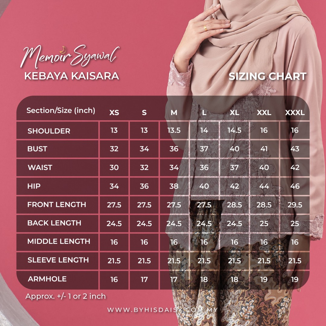 (TOP) AS-IS Kebaya Kaisara