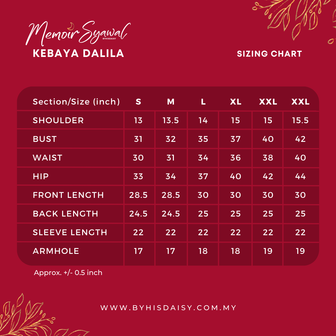 (TOP) AS-IS Kebaya Dalila 1.0
