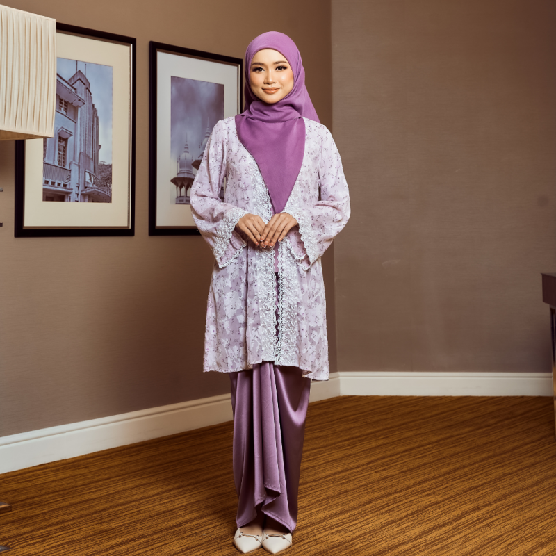 SET Kebarung Camelia Lilac Soft (FREE SHIPING)