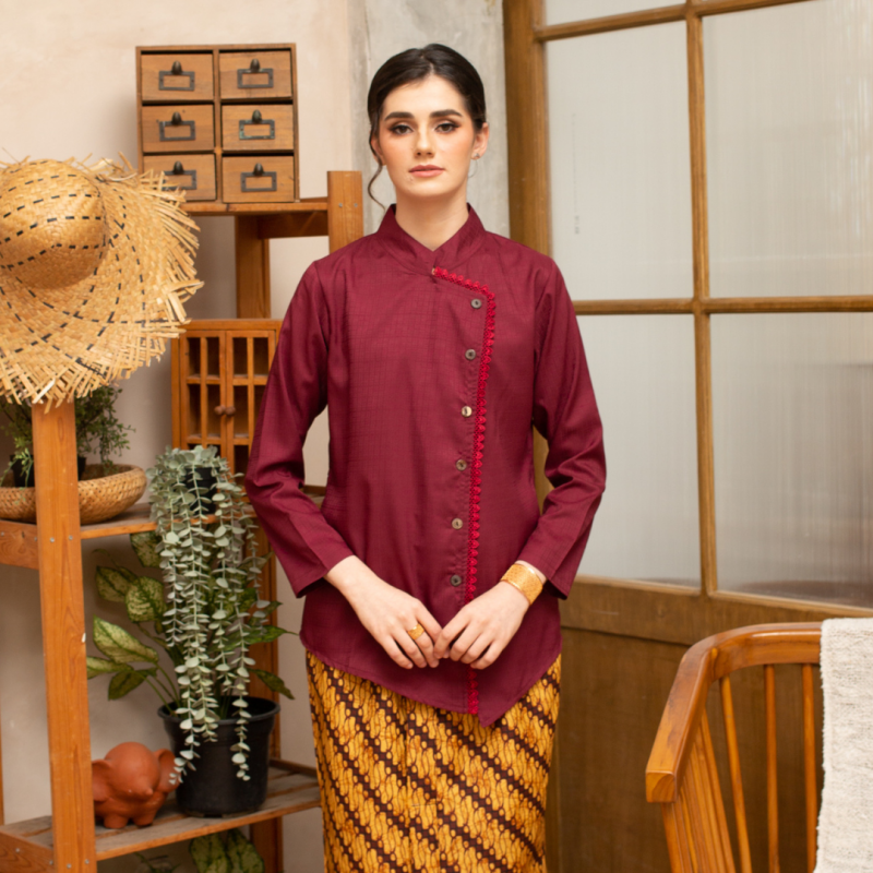 (TOP) KEBAYA JAGGAN DIAN MAWAR (FREE SHIPPING)