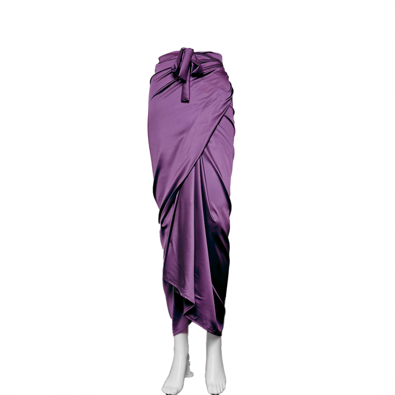 PARIO SEMI INSTANT SATIN SILK DARK PURPLE