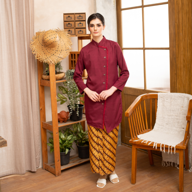(SET) KEBAYA JAGGAN DEWI MAWAR (FREE SHIPPING)