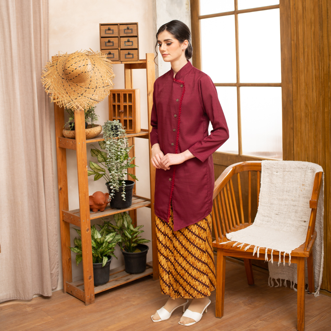 (SET) KEBAYA JAGGAN DEWI MAWAR (FREE SHIPPING)