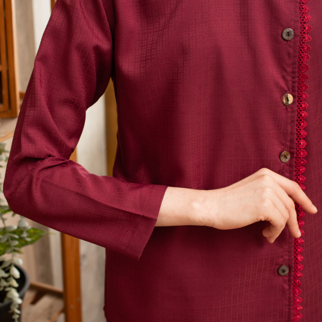 (SET) KEBAYA JAGGAN DIAN MAWAR (FREE SHIPPING)