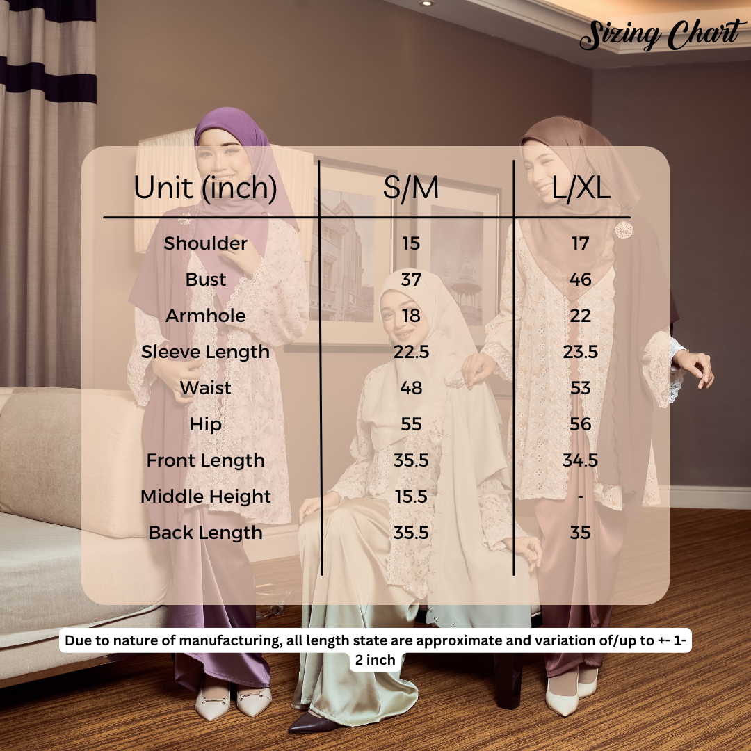 SET Kebarung Camelia Lilac Soft (FREE SHIPING)
