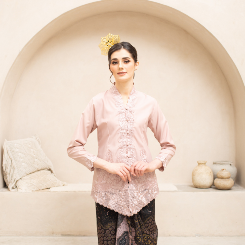 (TOP ONLY) Rayya Pastel Pink