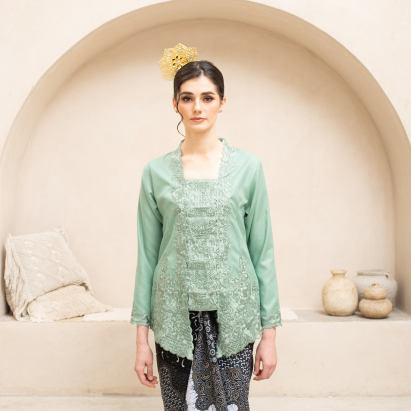 (TOP ONLY) Rinna Mint Green